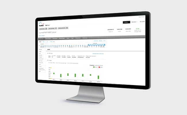 airview patient management system for sleep and ventilation patients mobile