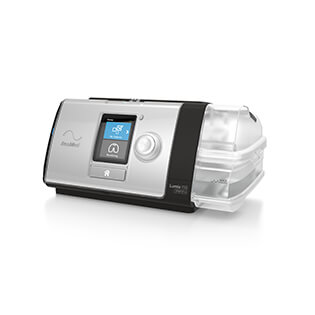 Lumis noninvasive ventilation device left view-ResMed Middle East