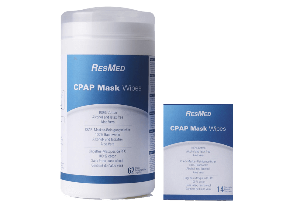 CPAP mask cleansing wipes_ResMed